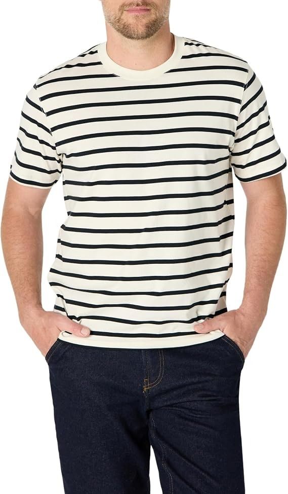 Striped Short Sleeve T-Shirt imagen 4